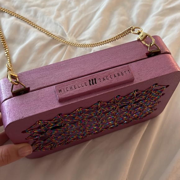 Michelle Daccarett handmade convertible clutch purse - Picture 2 of 4